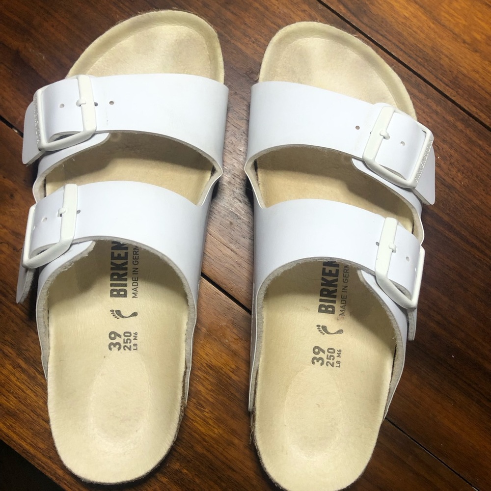 Birkenstock Arizona in White 39